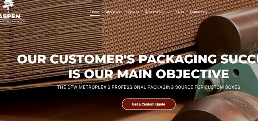Aspen Packaging & Forest Products, Inc.