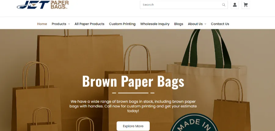 Jet Paper Bags, LLC