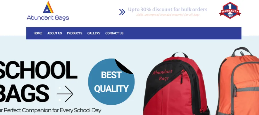 Abundant Bags
