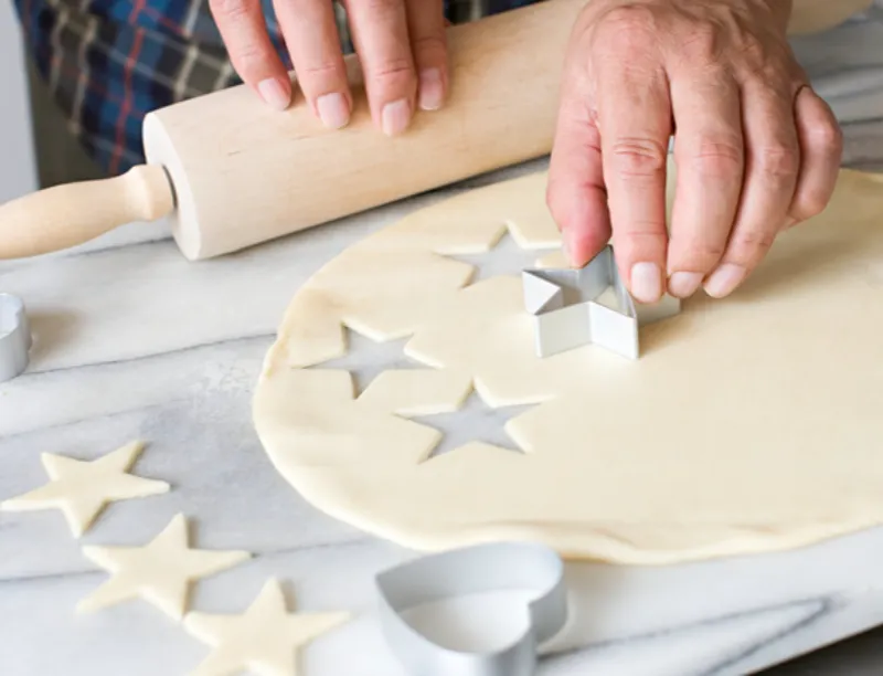 Rolling dough and preventing sticking