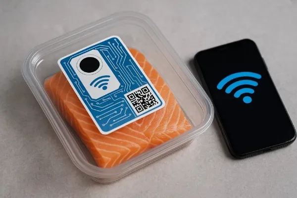 Smart packaging with sensors