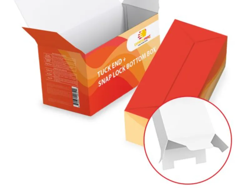 Tuck Top with Snap-Lock Bottom