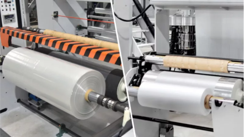 Cooling, Co-Extrusion, and Winding A Cooling Ring