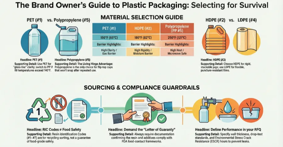 Types of Plastic Packaging Materials