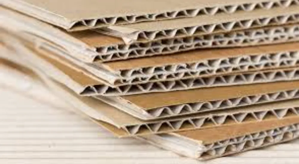 Corrugated fiberboard