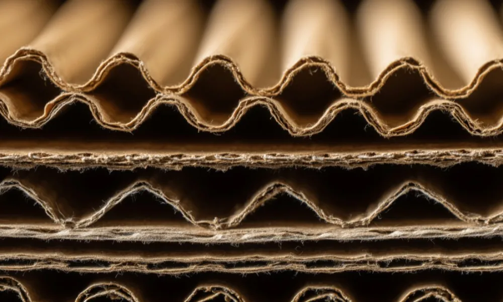 Micro flute packaging provides a dense, flat canvas.