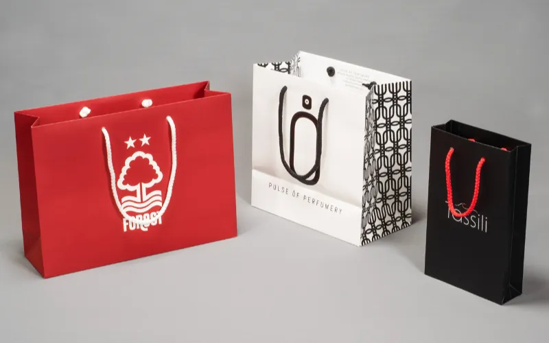 Rope-Handle Luxury Paper Bags