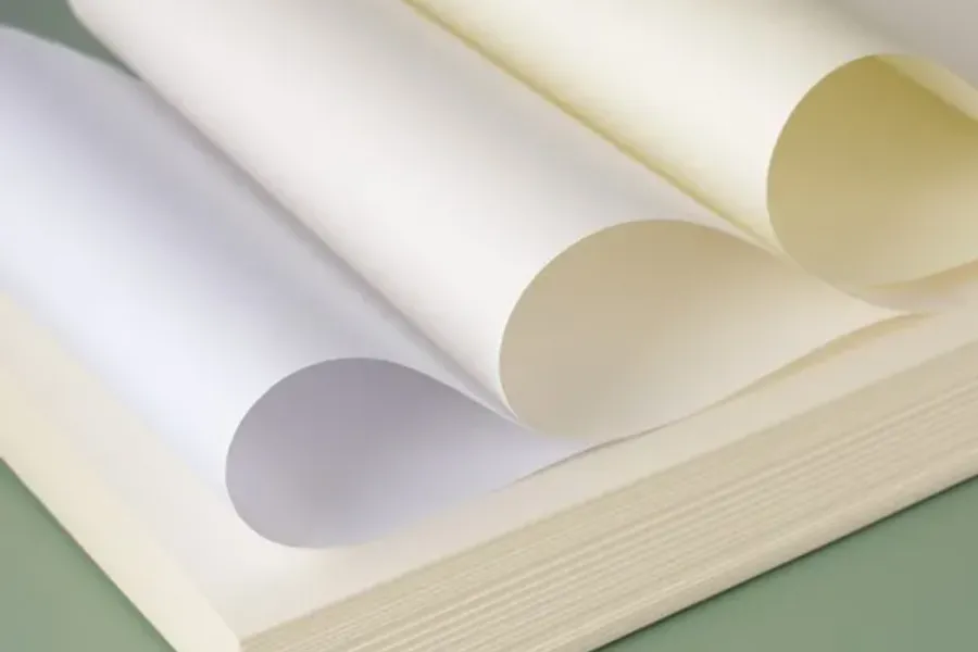 Uncoated and Offset Paper for Readable, Writable Prints