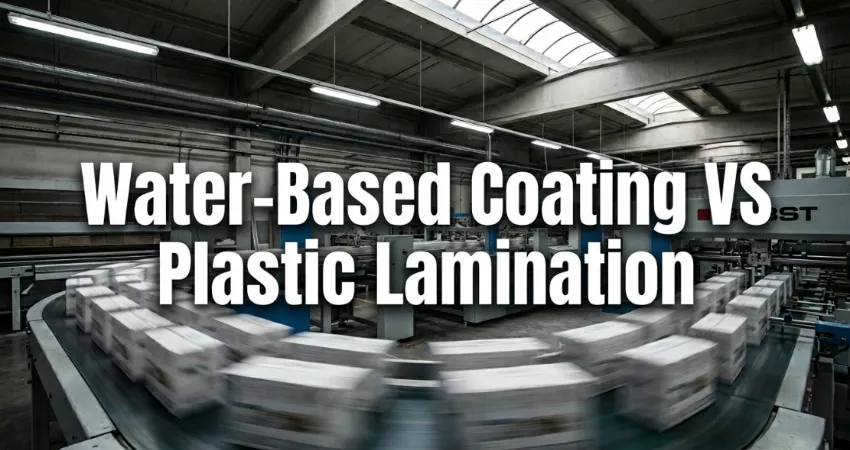 Water-Based Coatings VS Plastic Lamination