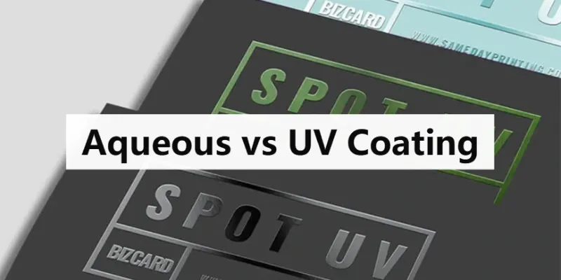 Aqueous vs UV Coating