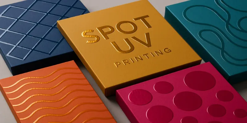 UV for premium tactile effects;