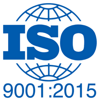 ISO 9001:2015 certified quality management system