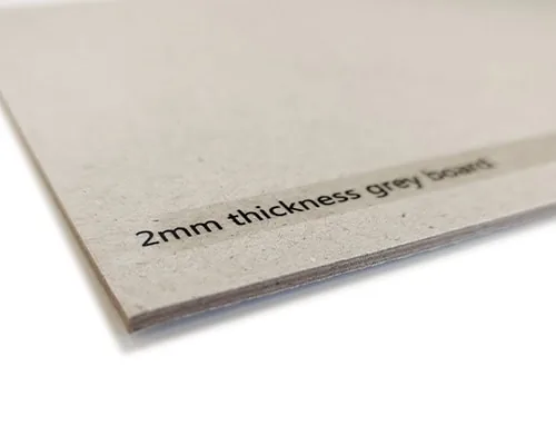 A 2 mm grey board sheet