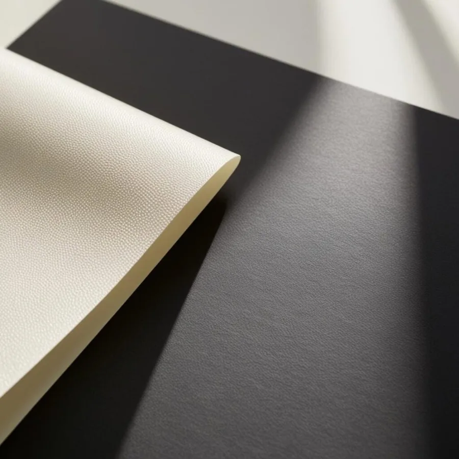A velvety soft-touch coated panel