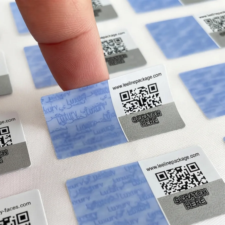 A magnified micro-line detail on a printed panel