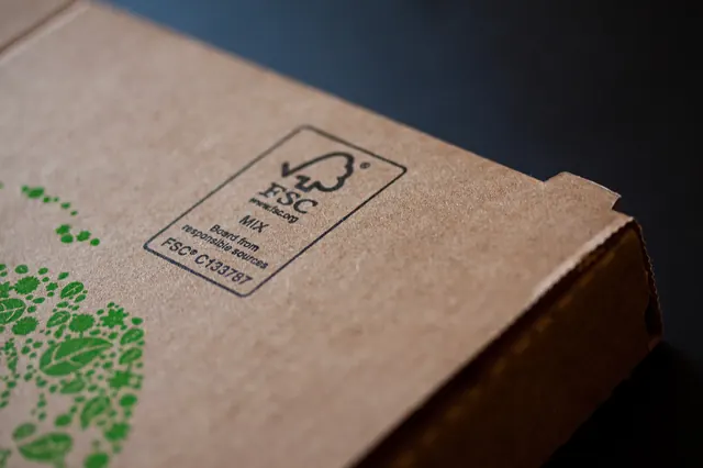 FSC and food-contact certification marks